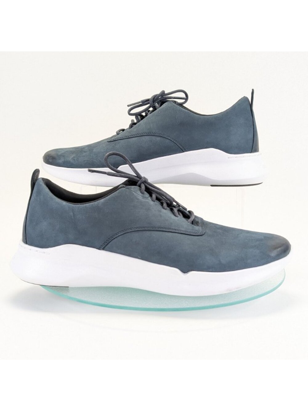 Cole Haan Grand 360 Mens Navy Suede Lace-Up Dress Sneakers Size 11 Shoes - NWOB - Picture 2 of 7